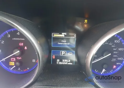 2016 Subaru Outback 2.5I Premium из США, поврежденный, VIN 4S4BSACC7G3310035